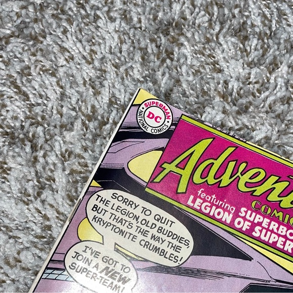 VINTAGE 1968 DC COMICS Adventure Comics Superman 1st App Chemical King #371 - Picture 2 of 10